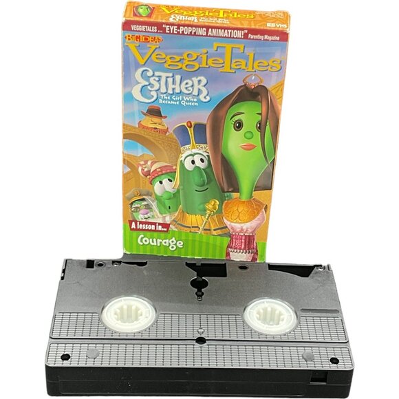 VeggieTales VHS Lot: Esther & Are You My Neighbor? Family-Friendly Animated Stor - Picture 11 of 11